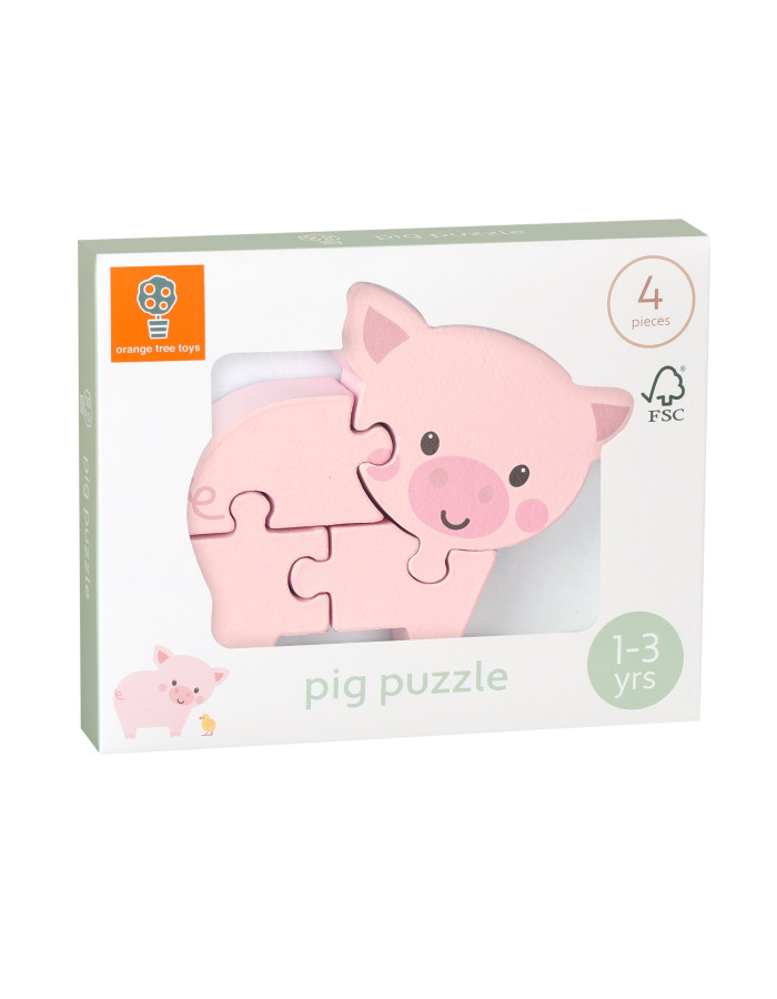 Παζλ Γουρουνάκι Orange Tree Toys | 60-06740