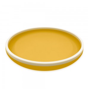 Πιάτο Σιλικόνης 18 cm - Κίτρινο - Smikkels | 63-30059