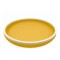 Πιάτο Σιλικόνης 18 cm - Κίτρινο - Smikkels | 63-30059