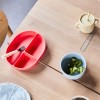 Πιάτο Σιλικόνης με Βεντούζα Enkei - Kόκκινο - OYOY | 53-107658