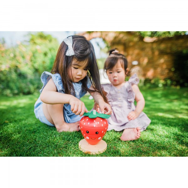 Πυργος Στοίβαξης Φράουλα Orange Tree Toys | 60-12145