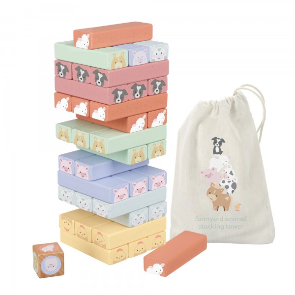 Πύργος Ισορροπίας Farmyard Orange Tree Toys (FSC®) | 60-12696