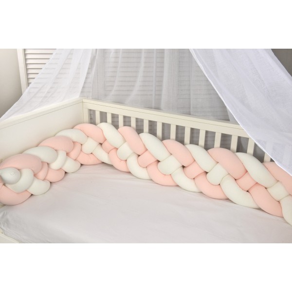 Πλεξούδα τριπλή βαμβακερή 20X200  με ειδική εσωτερική επένδυση Design 7766 Oliver Baby | 46-6713-4/7766