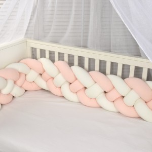 Πλεξούδα Τριπλή Βαμβακερή 20X200 Με Ειδική Εσωτερική Επένδυση Design 7766 Oliver Baby | 46-6713-4/7766