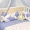 Πλεξούδα Τριπλή Βαμβακερή Design 414 20x200cm με Ειδική Εσωτερική Επένδυση Oliver Baby | 46-6713/414