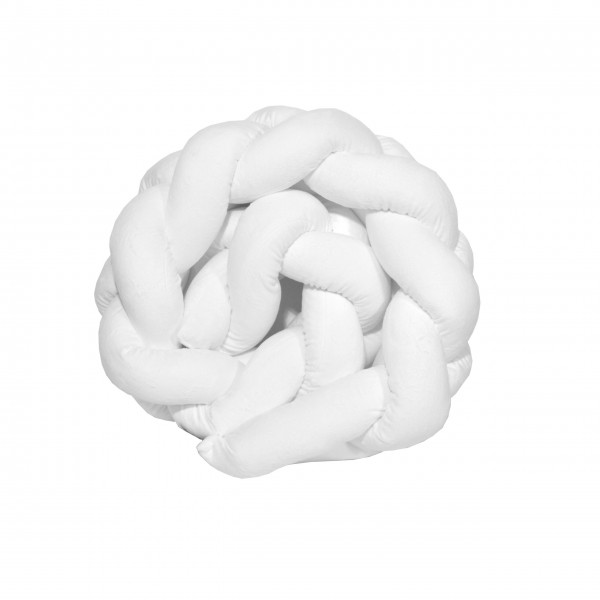 Πλεξούδα βελουτέ 20Χ200 cm Λευκή Design 900 Oliver Baby | 46-6714/900