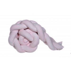 Πλεξούδα βελουτέ 20Χ200 cm Ροζ Ανάγλυφη Design 922 Oliver Baby | 46-6714/922