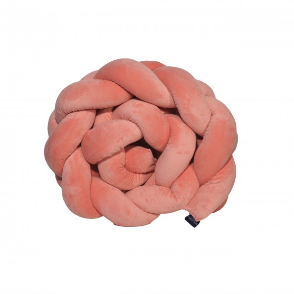 Πλεξούδα βελουτέ 20X200 cm Κοραλλί Design 906 Oliver Baby | 46-6714/906