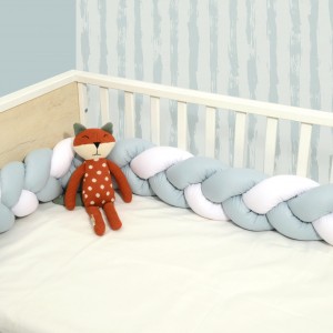 Πλεξούδα τριπλή βαμβακερή 20X200  με ειδική εσωτερική επένδυση Design 3130 Oliver Baby | 46-6713/3130