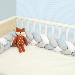 Πλεξούδα τριπλή βαμβακερή 20X200  με ειδική εσωτερική επένδυση Design 3135 Oliver Baby | 46-6713/3135