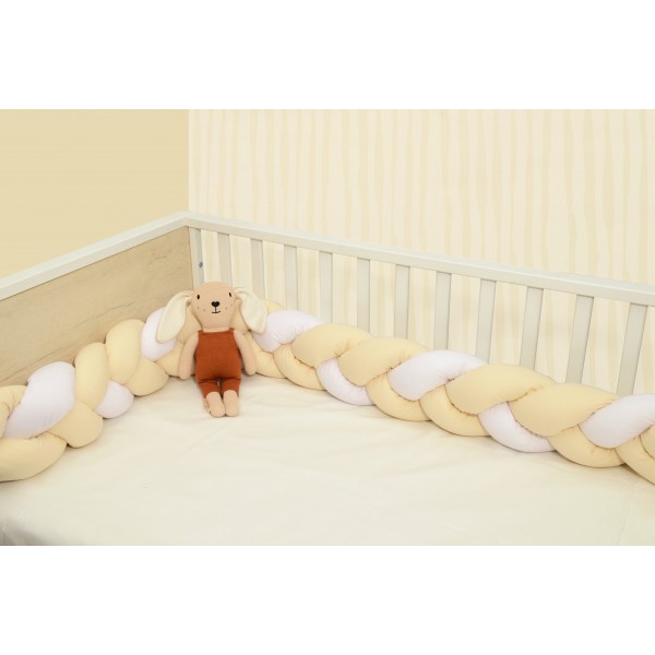 Πλεξούδα τριπλή βαμβακερή 20X200  με ειδική εσωτερική επένδυση Design 3140 Oliver Baby | 46-6713/3140