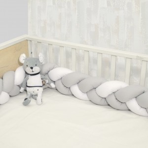 Πλεξούδα τριπλή βαμβακερή 20X200  με ειδική εσωτερική επένδυση Design 3150 Oliver Baby | 46-6713/3150