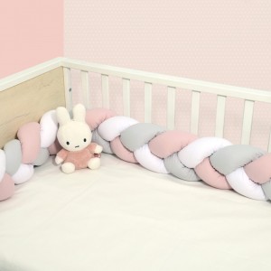 Πλεξούδα τριπλή βαμβακερή 20X200  με ειδική εσωτερική επένδυση Design 3165 Oliver Baby | 46-6713/3165