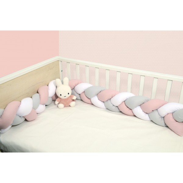 Πλεξούδα τριπλή βαμβακερή 20X200  με ειδική εσωτερική επένδυση Design 3165 Oliver Baby | 46-6713/3165