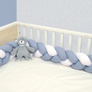Πλεξούδα τριπλή βαμβακερή 20X200  με ειδική εσωτερική επένδυση Design 3170 Oliver Baby | 46-6713/3170