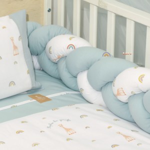 Πλεξούδα τριπλή βαμβακερή 20x200cm με Ειδική Εσωτερική Επένδυση Design 503 Sophie La Girafe | 46-6713/503