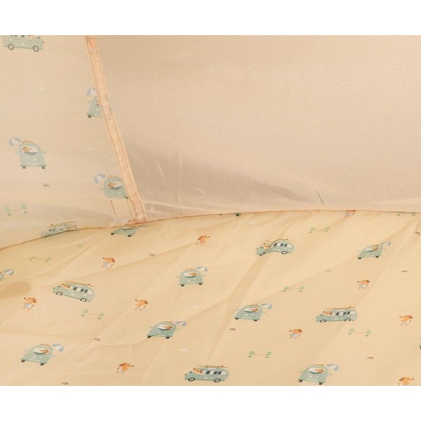 Pop Up Σκηνή με τούλι κουνουπιέρας Surf Van Monnëka