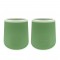 Ποτηράκια Σιλικόνης Σετ 2 Τεμ. 175 ml Πράσινο - Smikkels | 63-30069