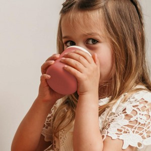 Ποτηράκια Σιλικόνης Σετ 2 Τεμ. 175 ml Ροζ - Smikkels | 63-30068