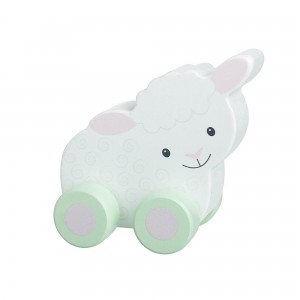 Προβατάκι Push & Pull Farmyard Orange Tree Toys | 60-07627