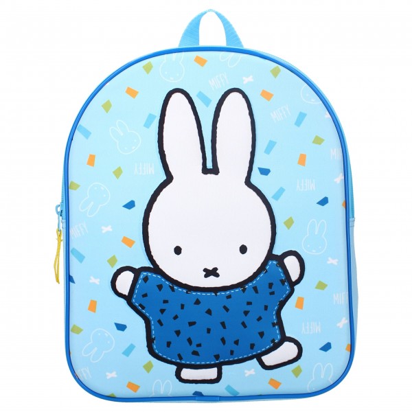 Σακίδιο 3D Miffy Always Be You Blue 32x26x11 | 50-3170