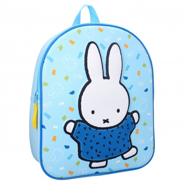 Σακίδιο 3D Miffy Always Be You Blue 32x26x11 | 50-3170