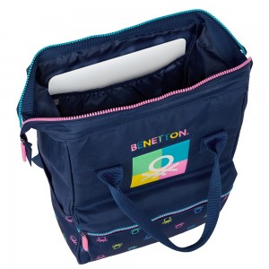 Σακίδιο Πλάτης με Θήκη για Λάπτοπ 13" - Cool - BENETTON | 59-612450838