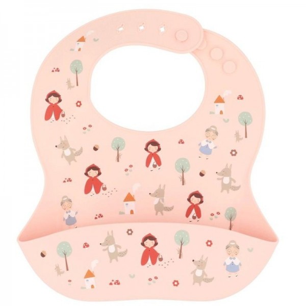 Σαλιάρα Σιλικόνης Little Red - Tutete | 61-88667