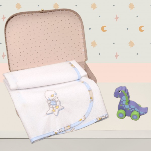 Σελτεδάκι με Κέντημα 50x70cm 250 γρ/τμ Design 211 Oliver Baby | 46-6718/211