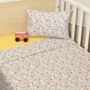 Σεντόνια Κούνιας 3 τεμ. 110x160cm 100% Βαμβάκι Design 214 Oliver Baby | 46-6706/214