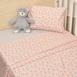 Σεντόνια Κούνιας 3 τεμ. 110x160cm 100% Βαμβάκι Design 215 Oliver Baby | 46-6706/215