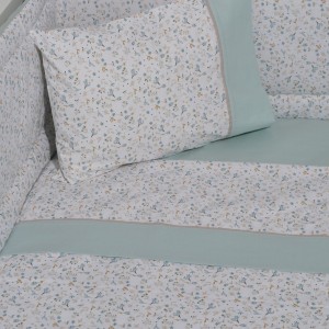 Σεντόνια Κούνιας 3 τεμ. 110x170cm 100% Βαμβάκι Κατωσέντονο με Λάστιχο Design 403 Oliver Baby | 46-6706/403