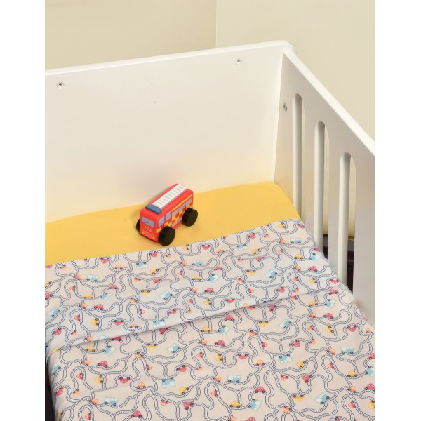 Σεντόνια Λίκνου Σετ 2 τεμ. 80x100 cm 100% Βαμβάκι Design 214 Oliver Baby | 46-6704/214