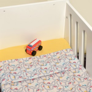 Σεντόνια Λίκνου Σετ 2 τεμ. 80x100 cm 100% Βαμβάκι Design 214 Oliver Baby | 46-6704/214