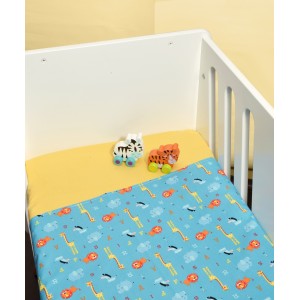 Σεντόνια Λίκνου Σετ 2 τεμ. 80x100cm 100% Βαμβάκι Design 216 Oliver Baby | 46-6704/216