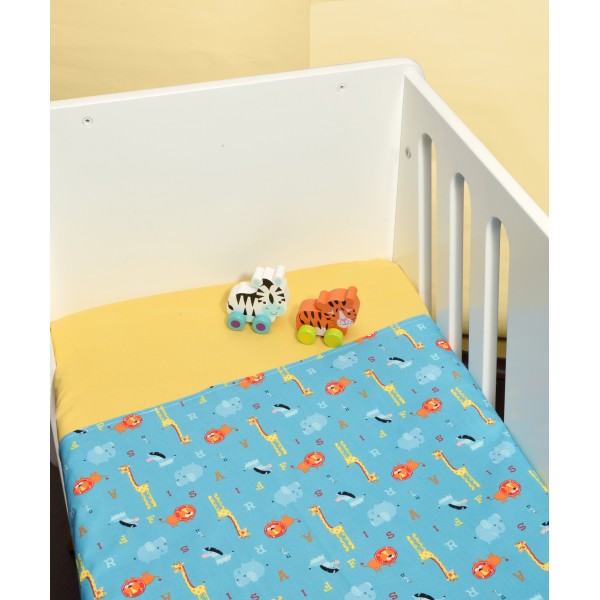 Σεντόνια Λίκνου Σετ 2 τεμ. 80x100cm 100% Βαμβάκι Design 216 Oliver Baby | 46-6704/216