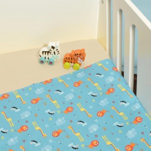 Σεντόνια Λίκνου Σετ 2 τεμ. 80x100cm 100% Βαμβάκι Design 216 Oliver Baby | 46-6704/216