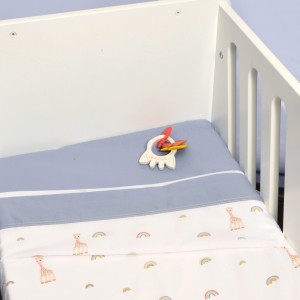 Σεντόνια Λίκνου Σετ 2τ -75x110-100% Βαμβάκι Design 501 Sophie La Girafe | 46-6704/501