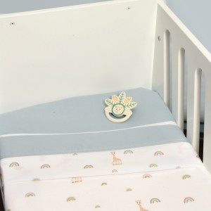 Σεντόνια Λίκνου Σετ 2τ -75x110-100% Βαμβάκι Design 503 Sophie La Girafe | 46-6704/503