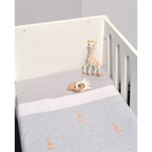 Σεντόνια Λίκνου Σετ 2τ -75x110-100% Βαμβάκι Design 505 Sophie La Girafe | 46-6704/505