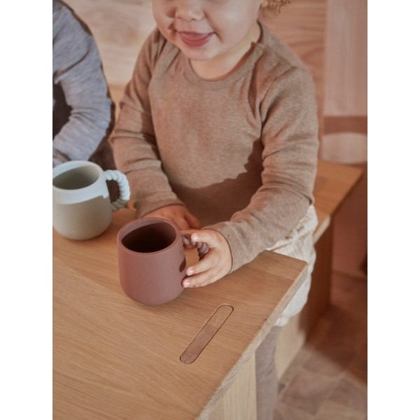 Σετ 2 Ποτηράκια Σιλικόνης Mellow - Γκρι & Καφέ - ΟΥΟΥ | 53-107190