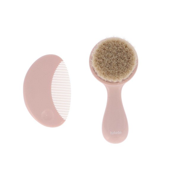 Σετ Βουρτσάκι και Χτενάκι - Ροζ - Tutete | 61-35680