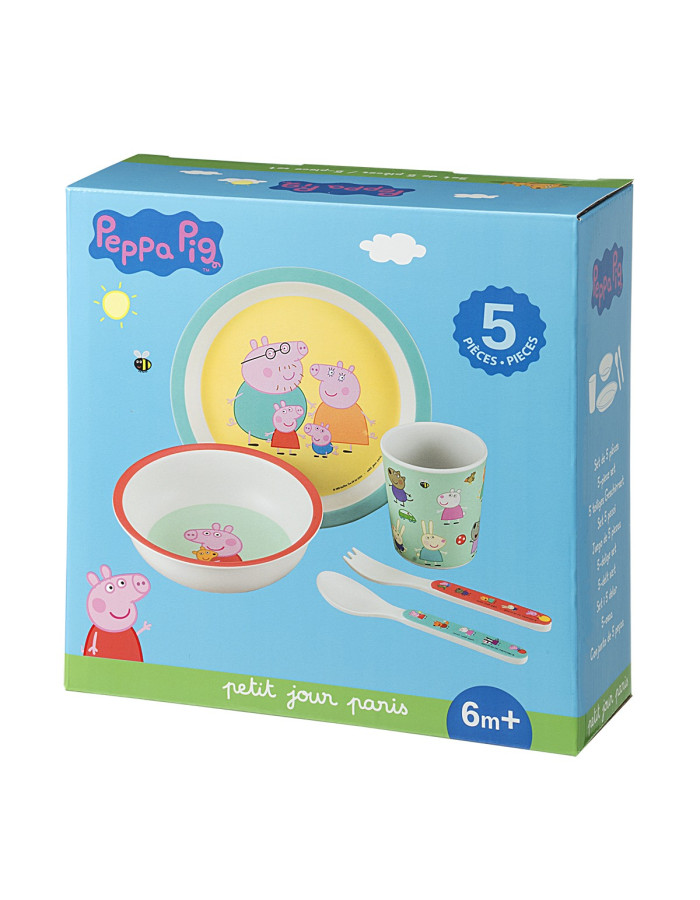 Σετ Δώρου 5 Τεμαχίων Peppa Pig - Petit Jour Paris | 52-701/10