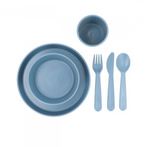 Σετ Φαγητού 6 Τεμαχίων PP Σκούρο - Μπλε Tutete | 61-74697