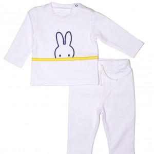 Σετ Φόρμας 2τ Λευκό 6 Mηνών/68cm Design 60 Miffy | 48-8751-68/60