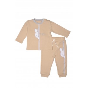 Σετ Φόρμας 2τ Μπεζ 6 Mηνών 68cm Design 64 Miffy | 48-8751-68/64