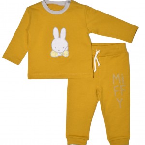Σετ Φόρμας 2τ Ώχρα 6 Mηνών/68cm Design 65 Miffy | 48-8751-68/65
