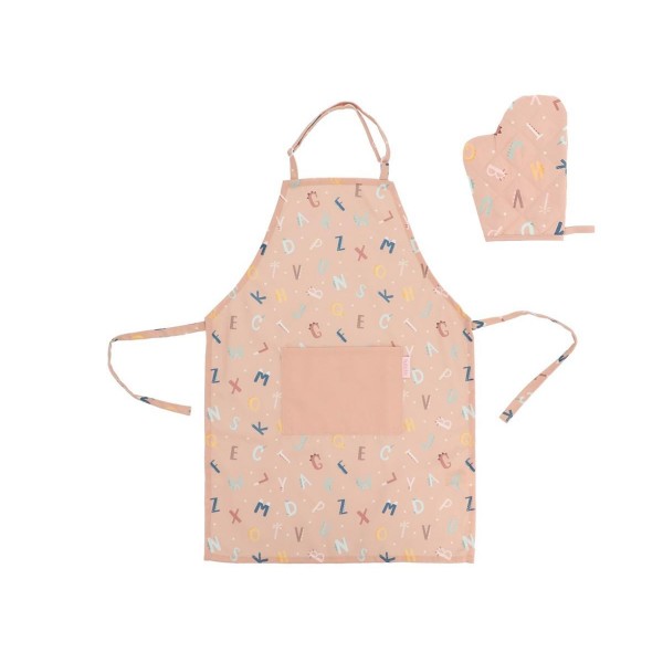 Σετ Ποδιά και Γάντι Funny Letters - Tutete | 61-96064