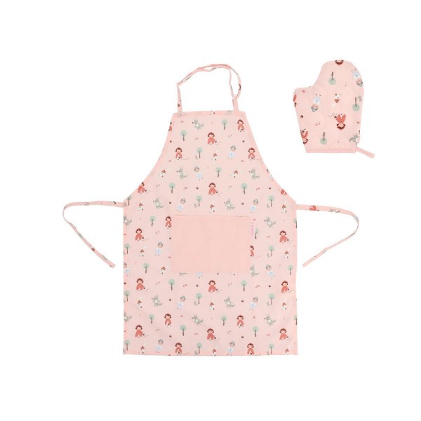 Σετ Ποδιά και Γάντι Funny Letters - Tutete | 61-96064