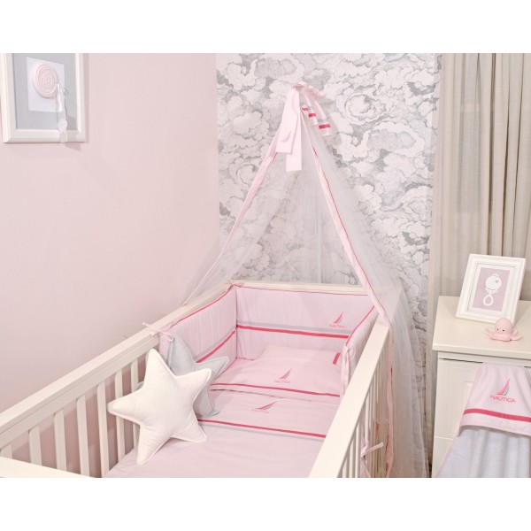 Σετ Προίκας 4 τεμαχίων Design 922 Ροζ-Καρρώ | 49-9705/922